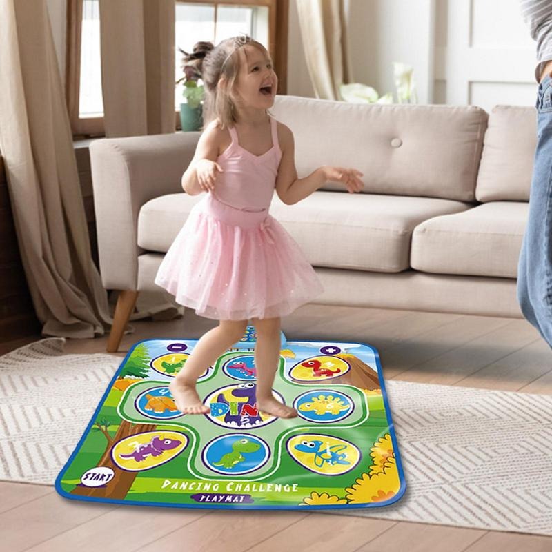 EnerDance Interactive Dance Mat with Colorful LED Lights