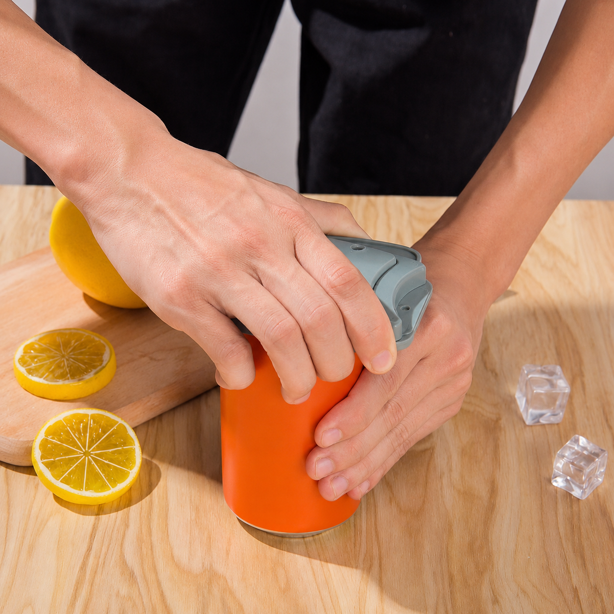 Compact Can Top Remover – Portable Beverage Opener