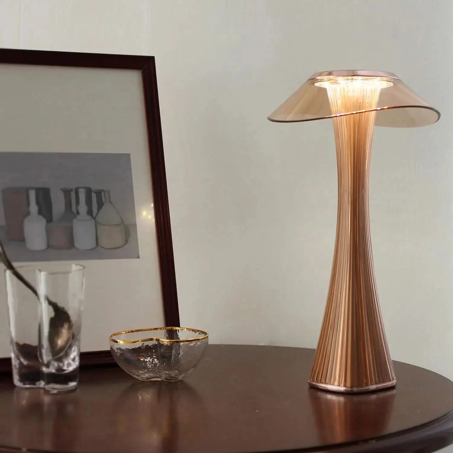 Touch Dimmable LED Table Lamp for Indoor and Outdoor Mood Lighting
