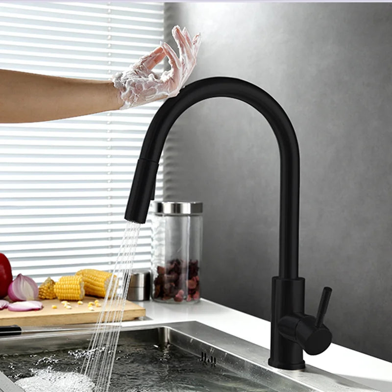 SmartFlow Touchless Kitchen Faucet with Pull-Down Sprayer