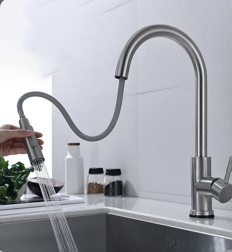 SmartFlow Touchless Kitchen Faucet with Pull-Down Sprayer