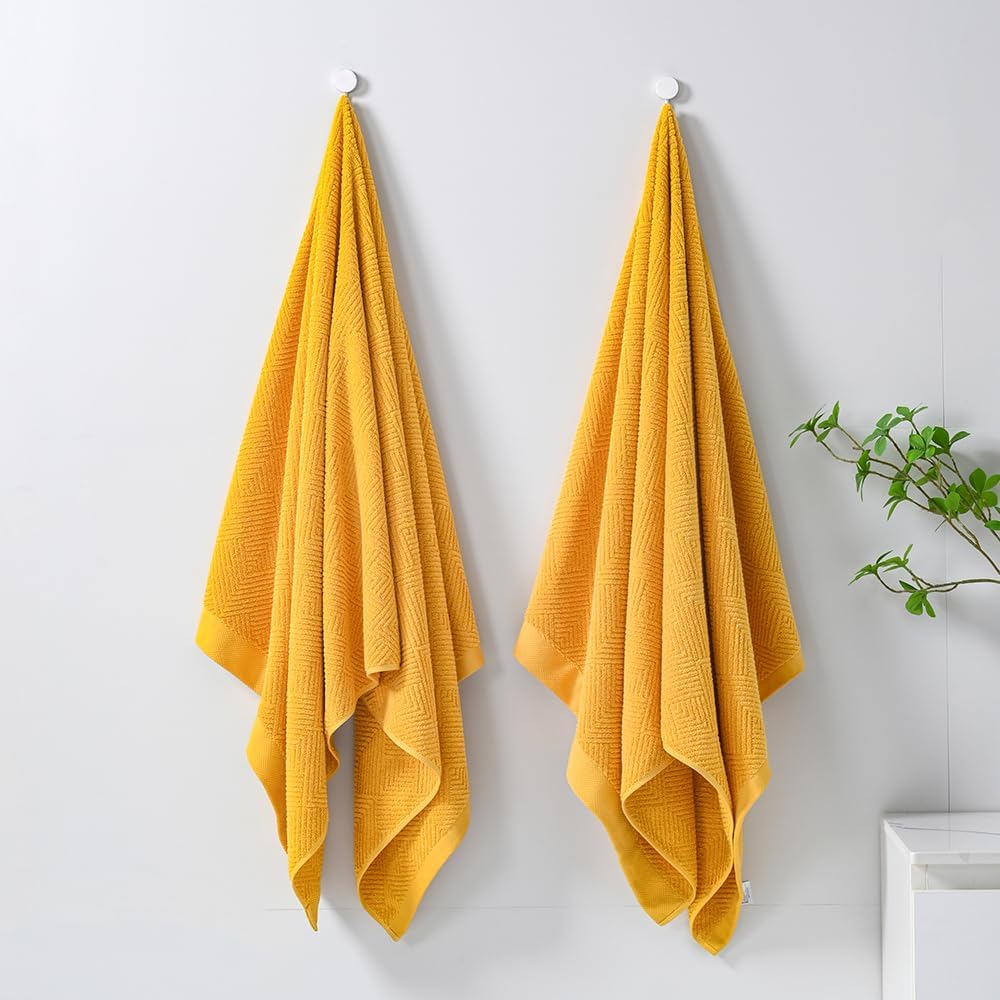 Luxurious 3-Piece Cotton Towel Ensemble for Everyday Comfort