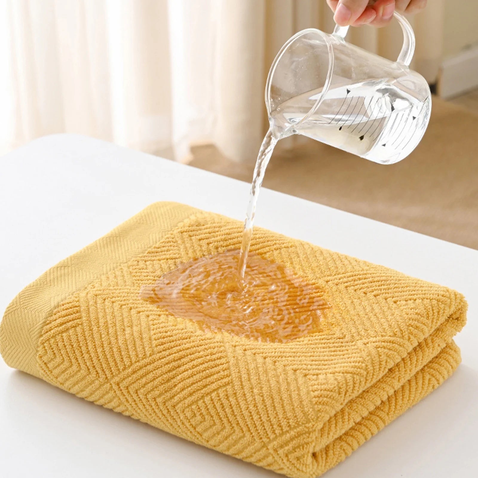 Luxurious 3-Piece Cotton Towel Ensemble for Everyday Comfort