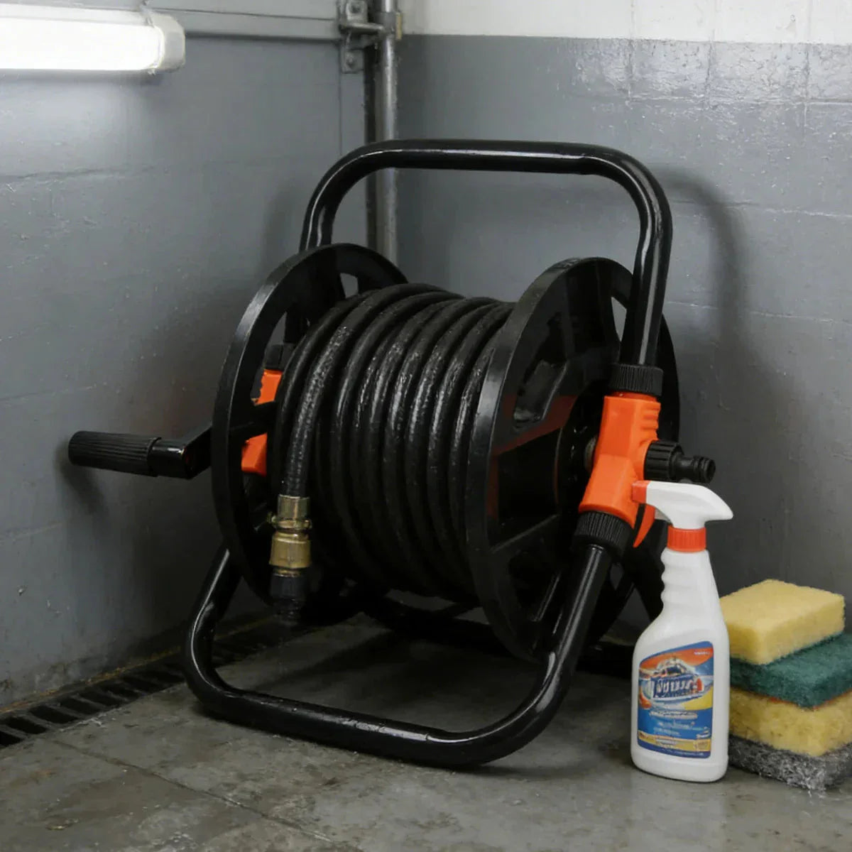 Portable Garden Hose Reel | Standalone | Even Hose Guidance