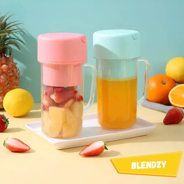 Portable USB Blender | Six Blade Power | Leak-Proof Drinking Cup