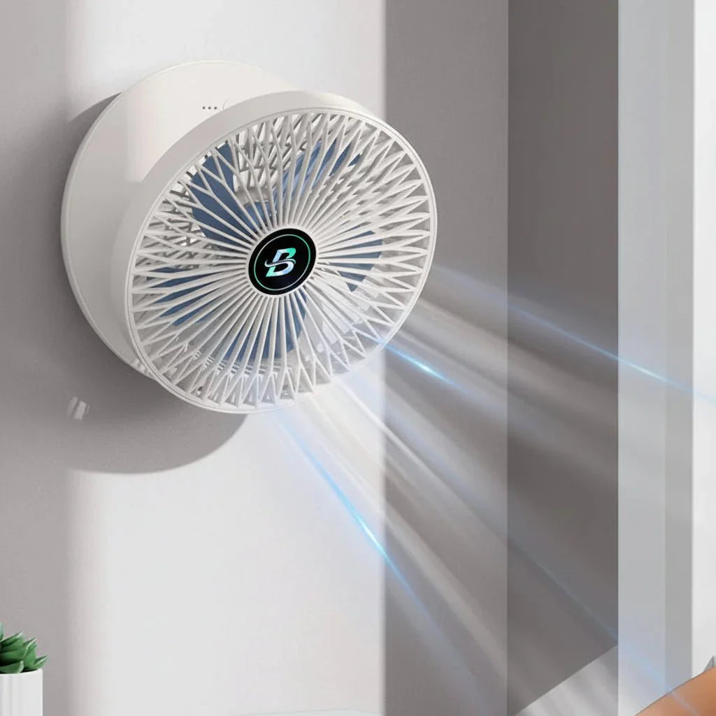 Compact USB-Powered Fan with Adjustable Speed Options