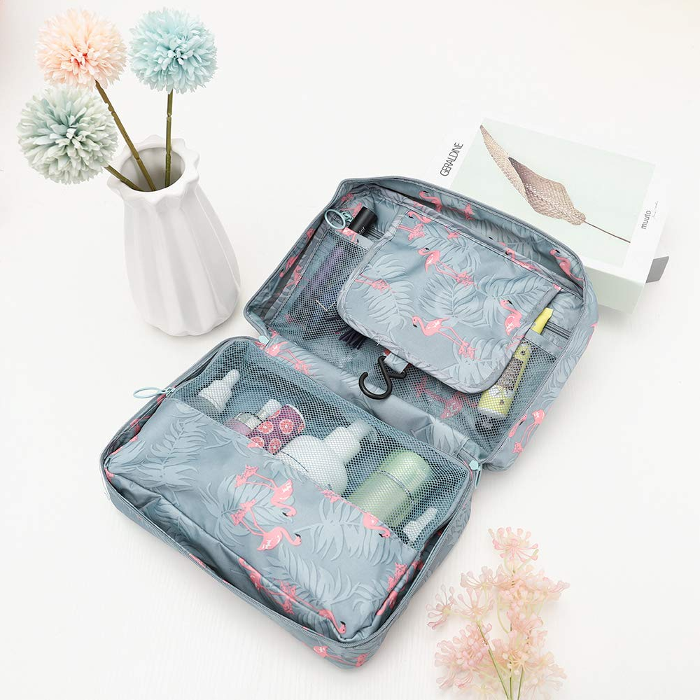 JourneyWise Waterproof Toiletry Organizer with Hook