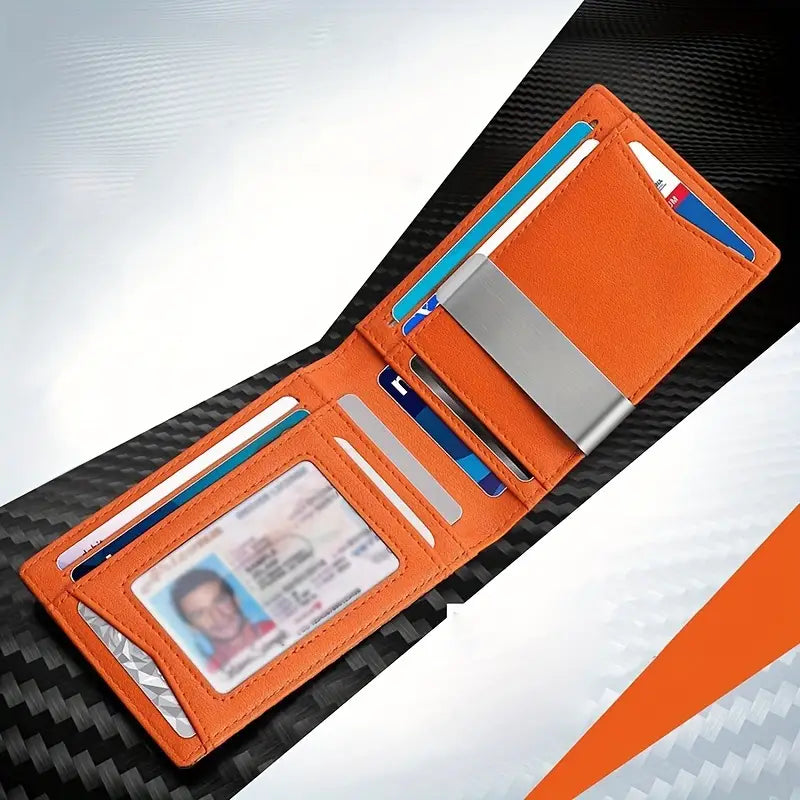 SecureTravel RFID-Guard Slim Pocket Wallet in Carbon Finish