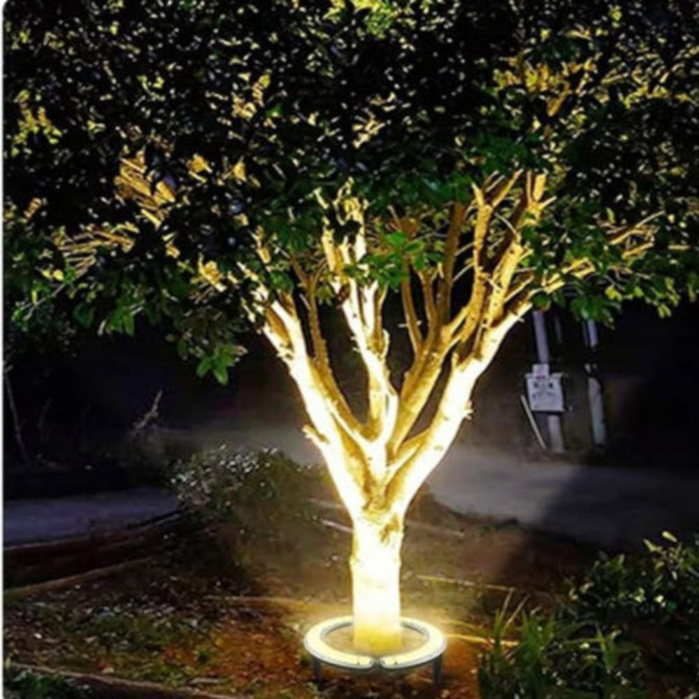 RadiantGlow LED Garden Spotlight for Outdoor Illumination