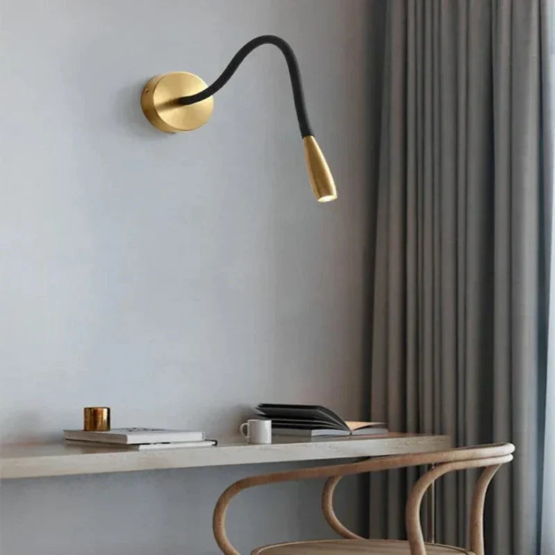 FlexiGlow Adjustable Wall Lamp with Modern Design