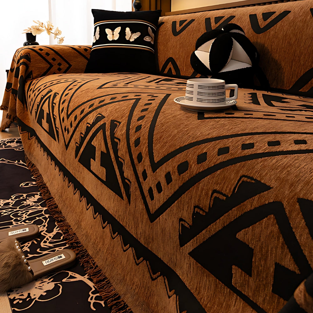 ChicGuard – Stylish Chenille Sofa Protector for Home Décor