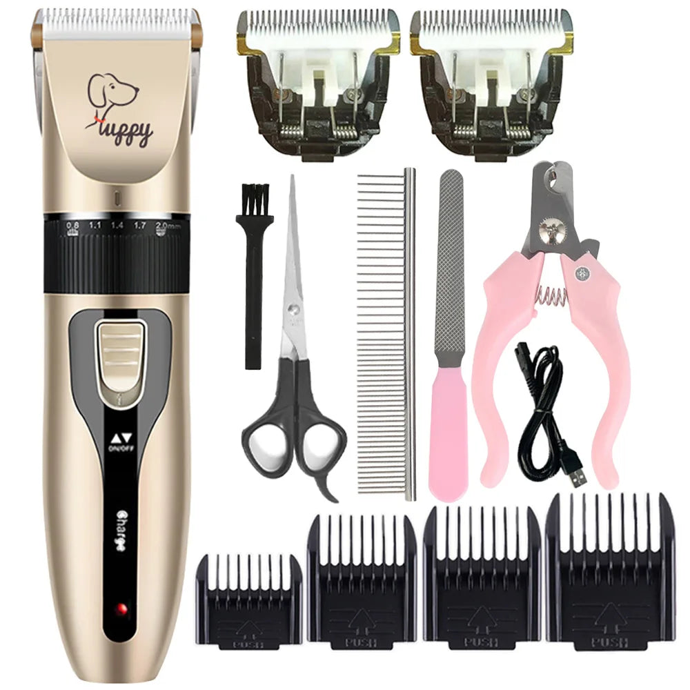 PoochPerfect Grooming Clippers for Home Use - Precision Blades
