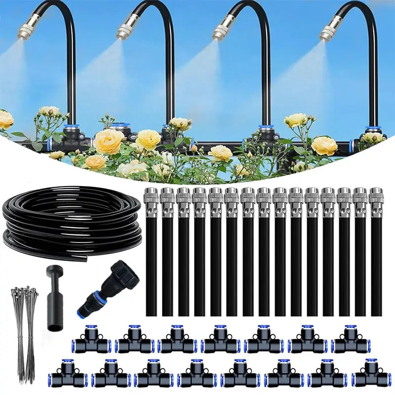 Modular and Expandable Root Irrigation System with Drip Watering