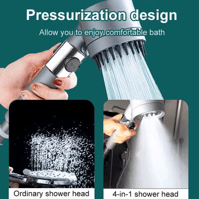 High-Pressure Shower Head with 9-Layer Filtration System