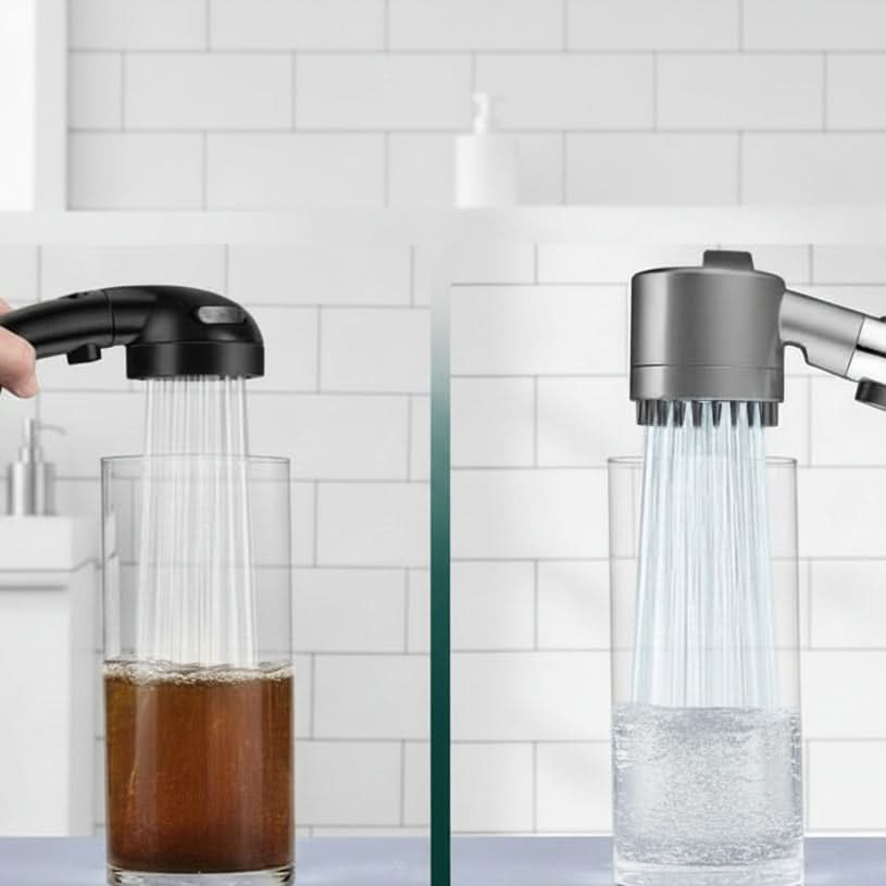 High-Pressure Shower Head with 9-Layer Filtration System