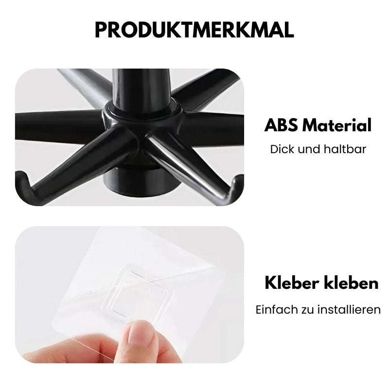 360° Rotating Hook Rack - Versatile Twist Hanger