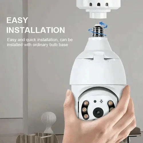 360-Degree Pan-Tilt Surveillance Camera with Night Vision and Motion Detection