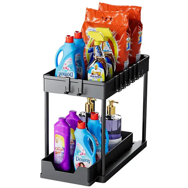 Two-Tier Expandable Storage Organizer