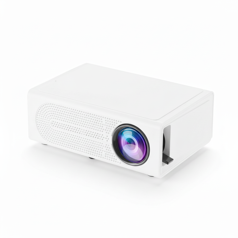 Compact High-Performance Projector with 3000 Lumens – Perfect for Home and Outdoor Viewing!