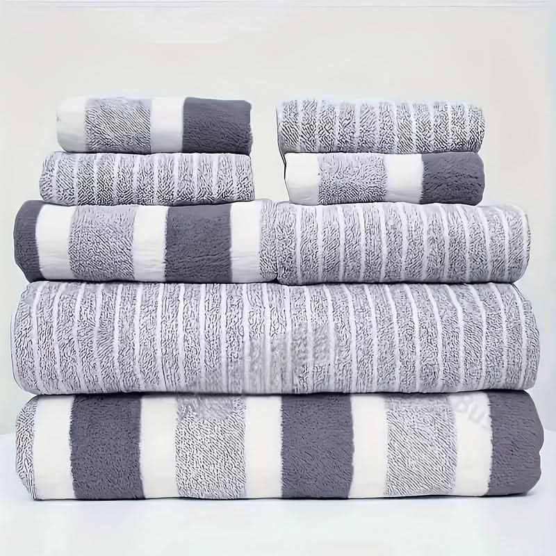 Ultra-Soft Microfiber Bath Towel Set for Daily Comfort and Luxury