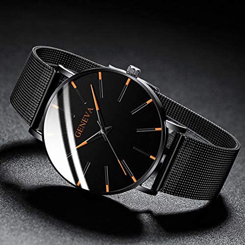 Sleek Men’s Essentials Watch with Elegant Stainless Steel Finish