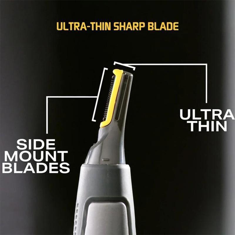 Sleek Precision Trimmer for Facial Grooming and Detailing