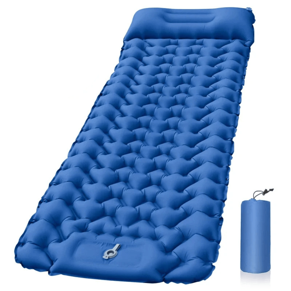 Compact Air Mattress with Foot Pump & Comfort Design