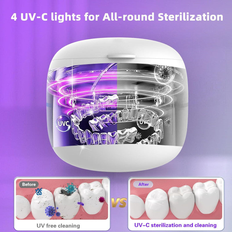 PureEssence Ultrasonic Cleaner with UV Light for Pristine Items