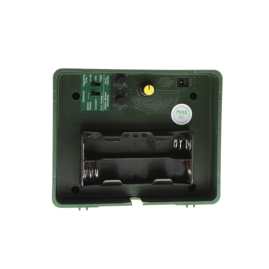 Solar-Powered Bird Deterrent with LED and Ultrasonic Features