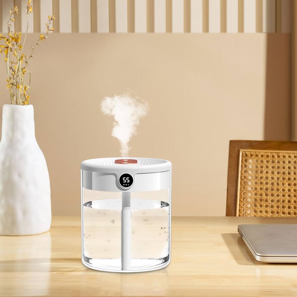 Cool Mist Ultrasonic Humidifier with 67.6 oz Tank Capacity