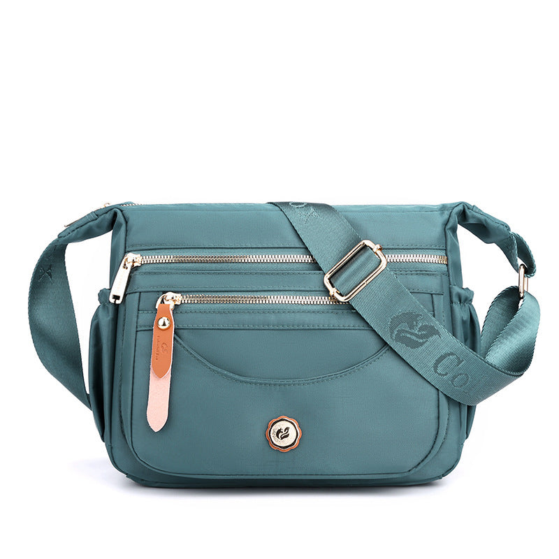 Water-Resistant Crossbody Bag – Organized Messenger Purse