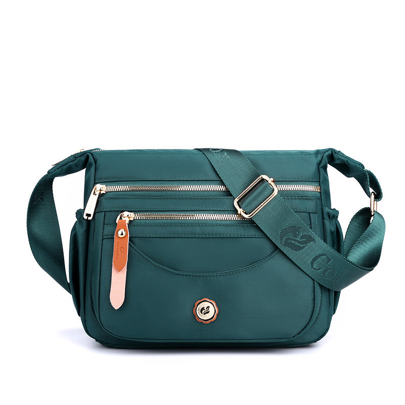 Water-Resistant Crossbody Bag – Organized Messenger Purse