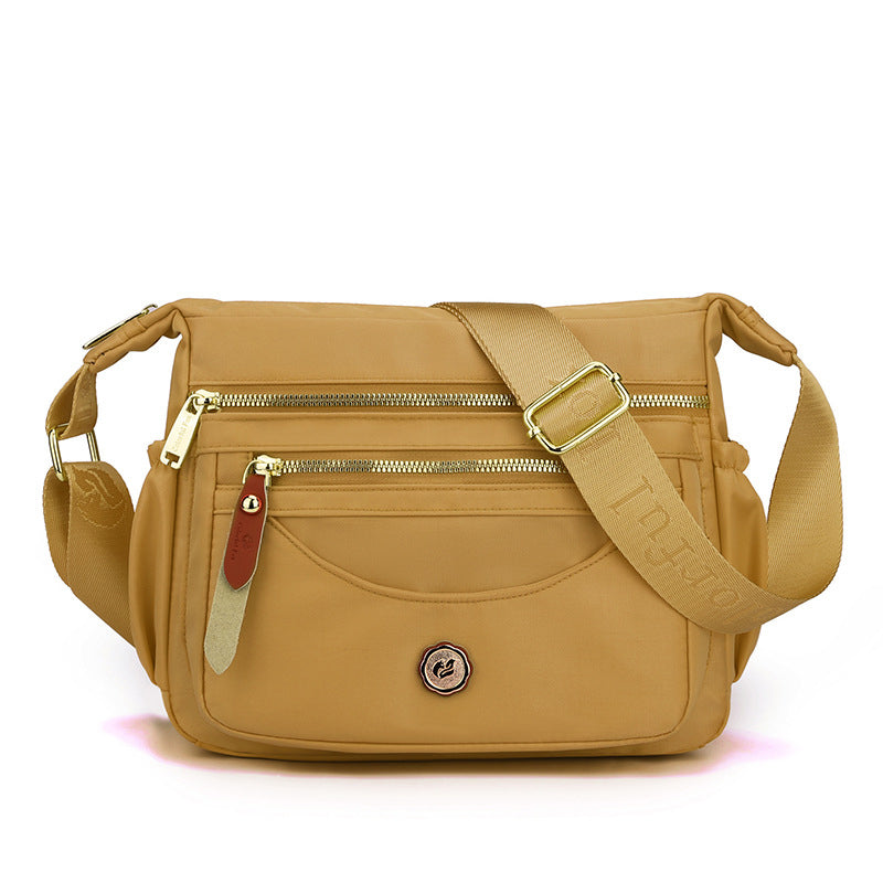 Water-Resistant Crossbody Bag – Organized Messenger Purse