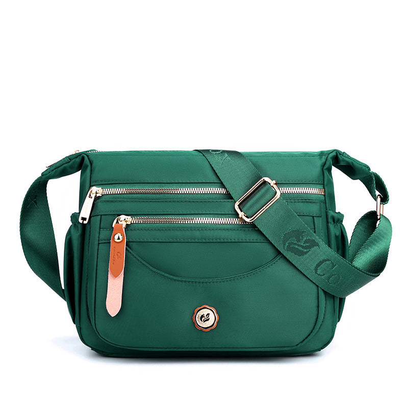 Water-Resistant Crossbody Bag – Organized Messenger Purse