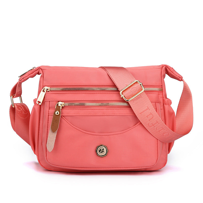 Water-Resistant Crossbody Bag – Organized Messenger Purse