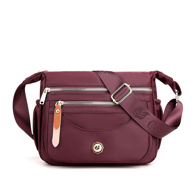 Water-Resistant Crossbody Bag – Organized Messenger Purse