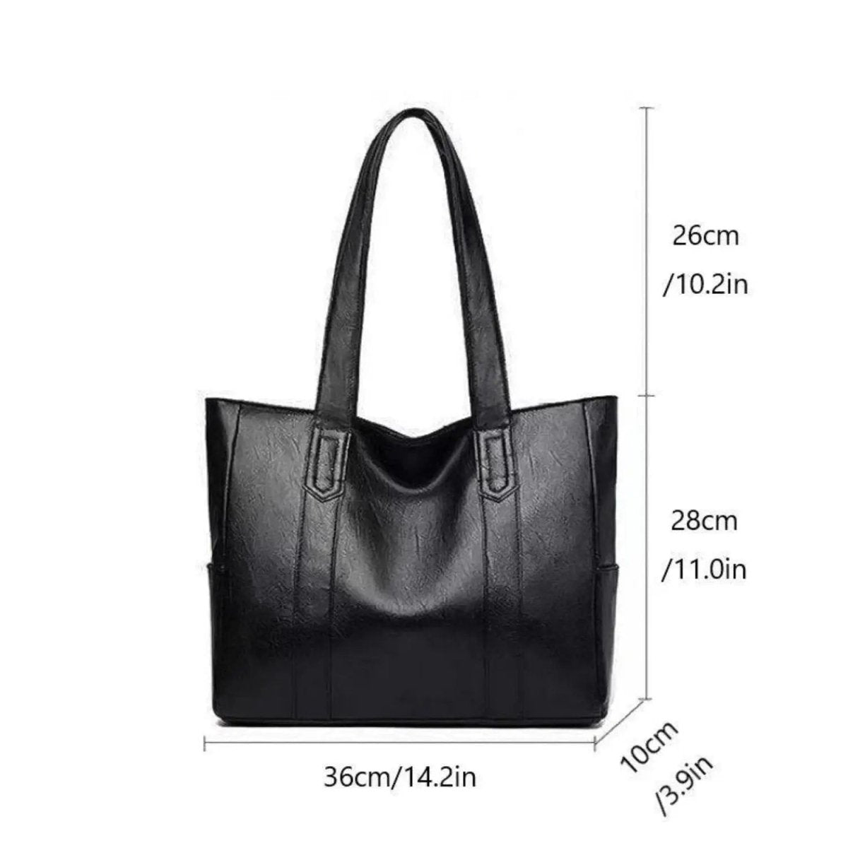 Crossbody Bag in PU Leather | Smooth Finish | Spacious Main Compartment