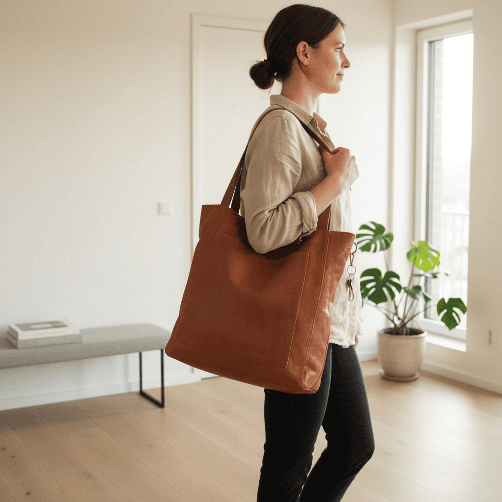 Soft PU Leather Crossbody Bag | Magnetic Closure | Zipper Pocket