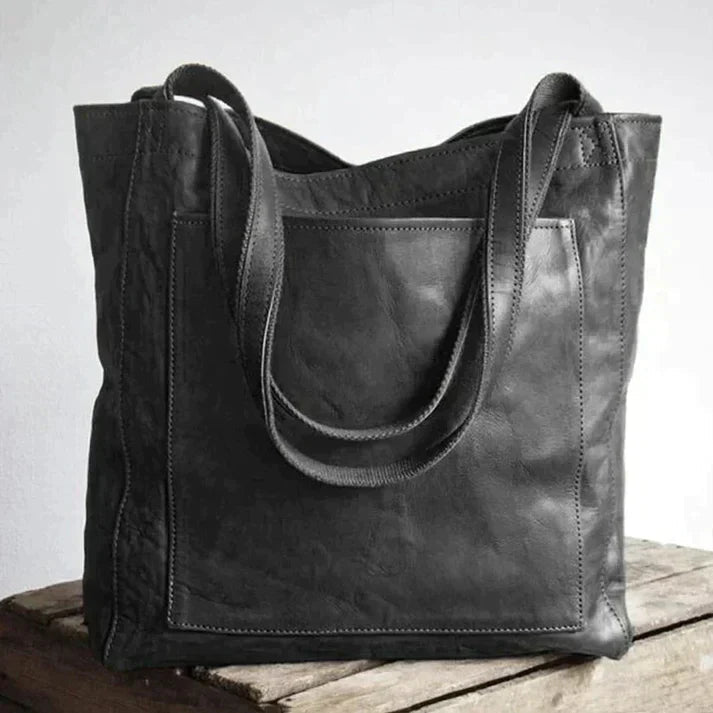 Soft PU Leather Crossbody Bag | Magnetic Closure | Zipper Pocket