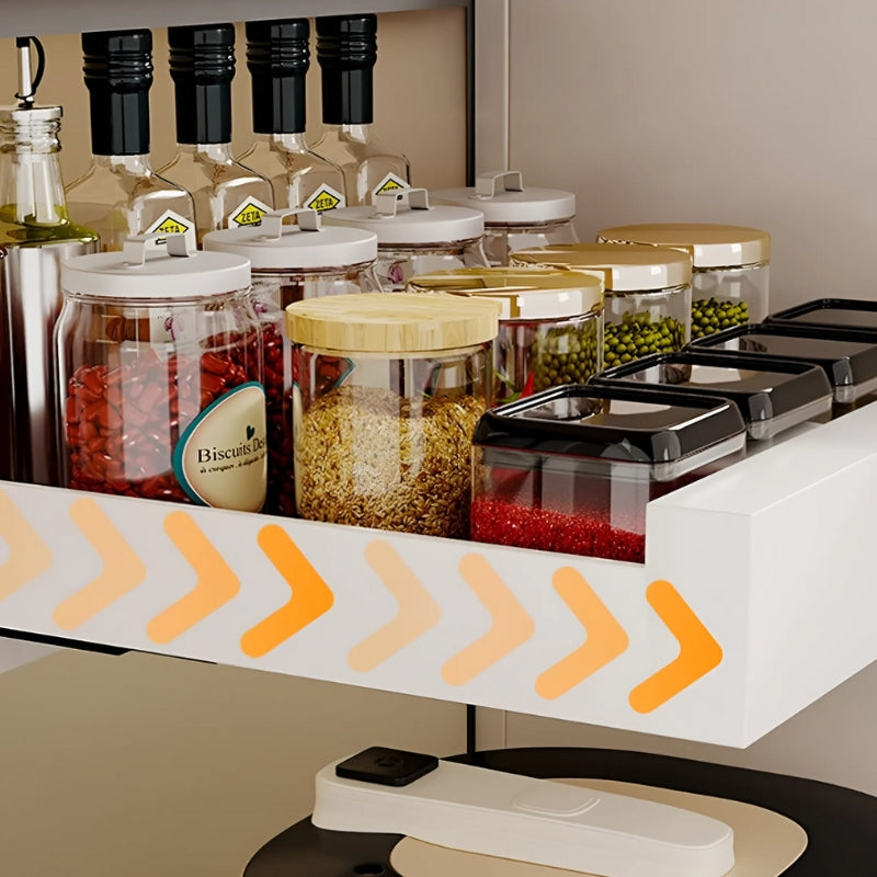 Smart Kitchen Storage System – Adjustable Under Sink Organizer