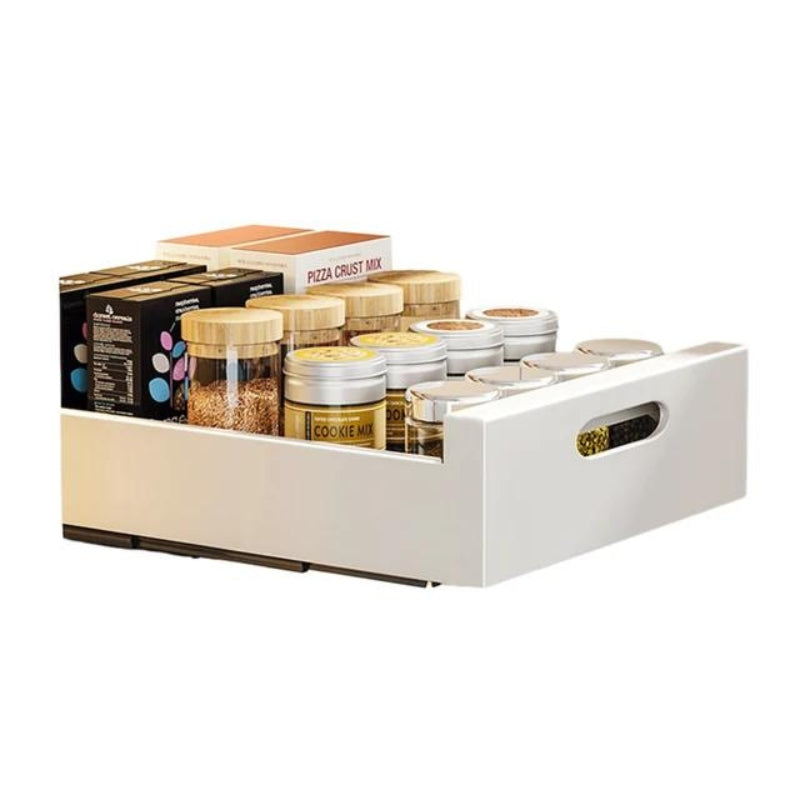 Smart Kitchen Storage System – Adjustable Under Sink Organizer