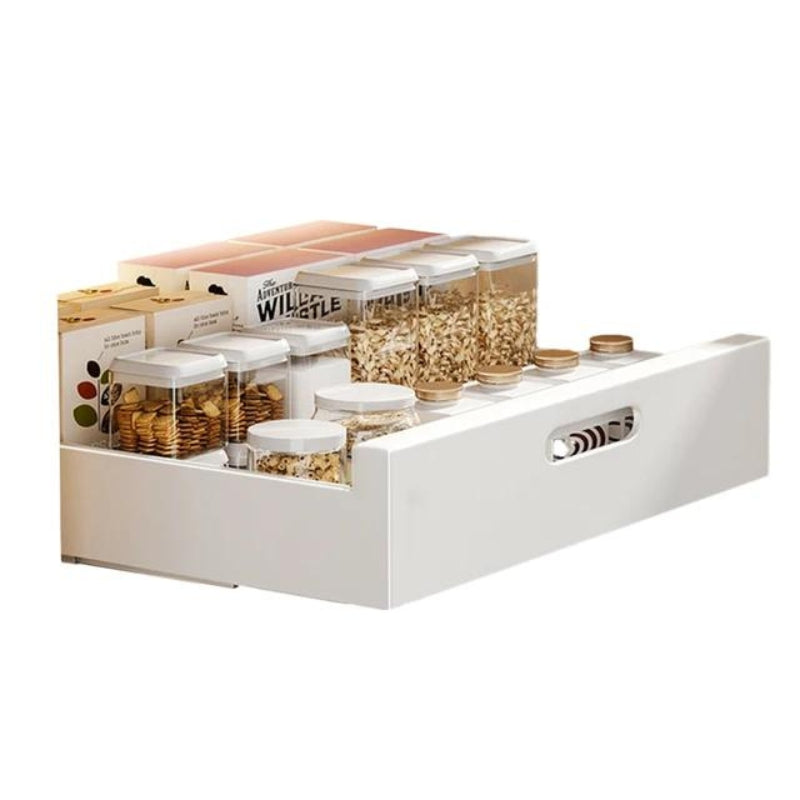 Smart Kitchen Storage System – Adjustable Under Sink Organizer
