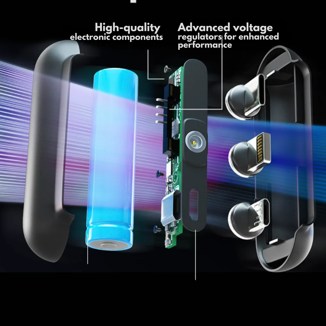 Compact Magnetic Power Bank for All Your Devices