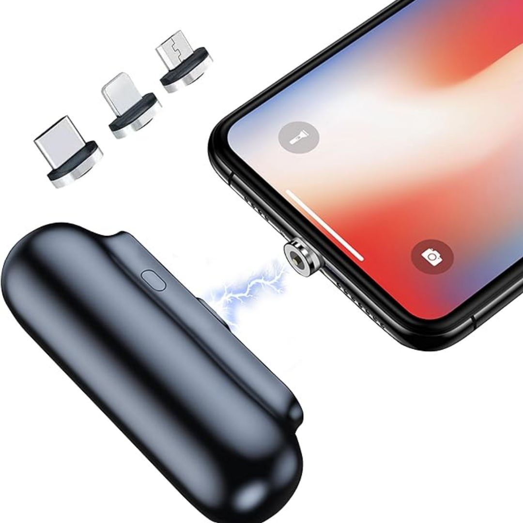 Compact Magnetic Power Bank for All Your Devices