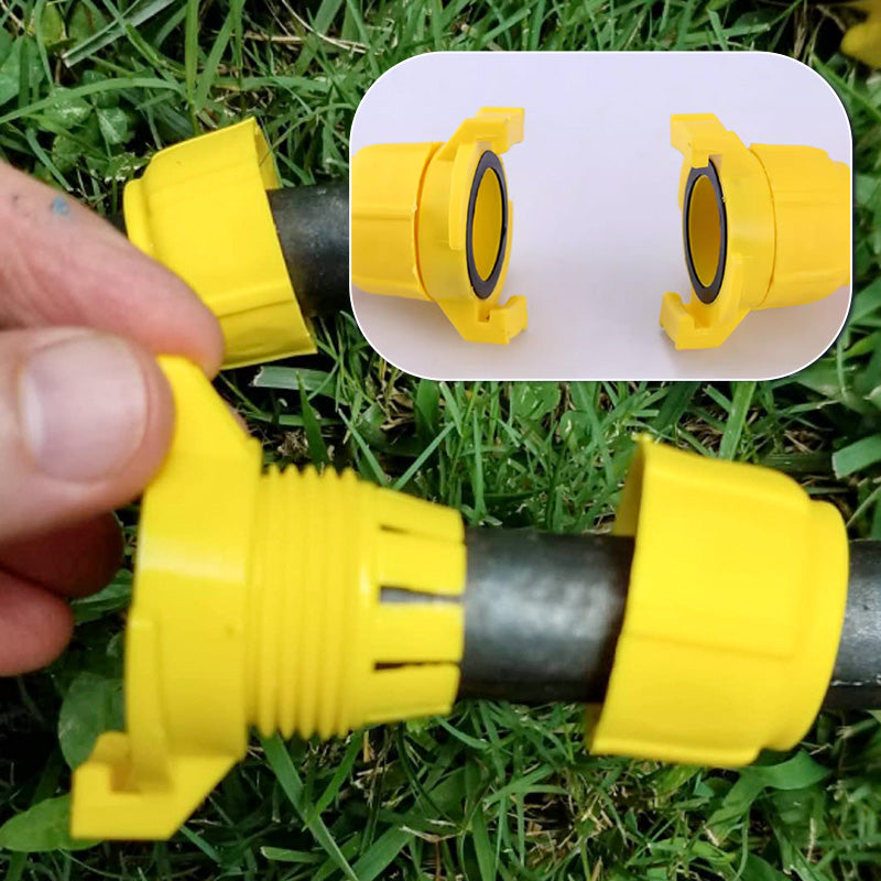 Universal Hose Connector | Leak-Proof Seal | Garden Irrigation Compatible