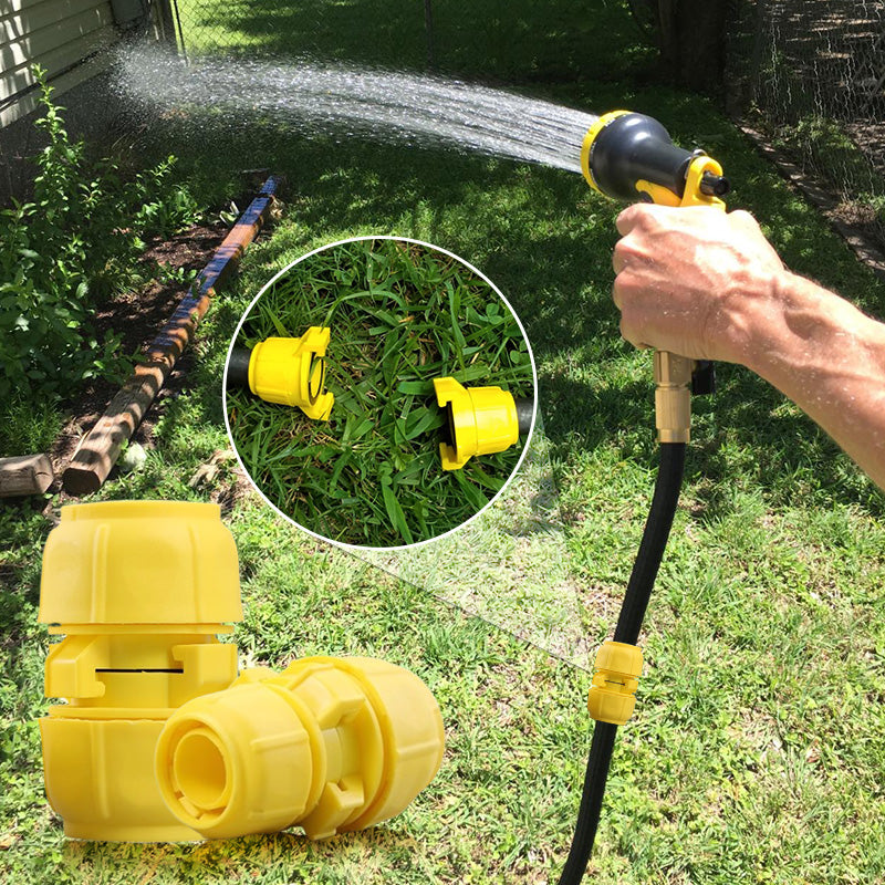 Universal Hose Connector | Leak-Proof Seal | Garden Irrigation Compatible