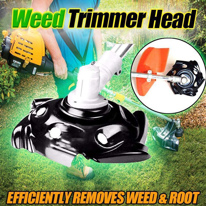 Weed Trimmer Head | Safe Edge Cutting | Damage Protection