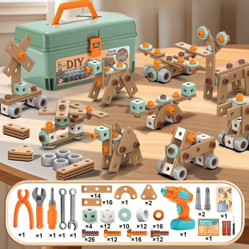 Imaginative Builder's Tool Kit for Ages 3 and Up