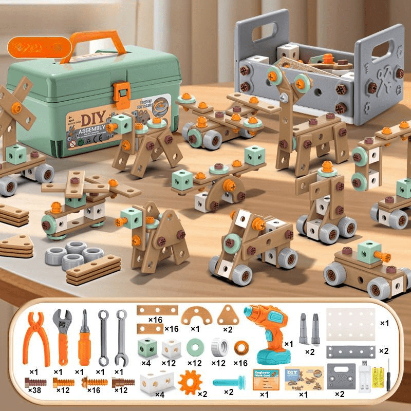 Imaginative Builder's Tool Kit for Ages 3 and Up