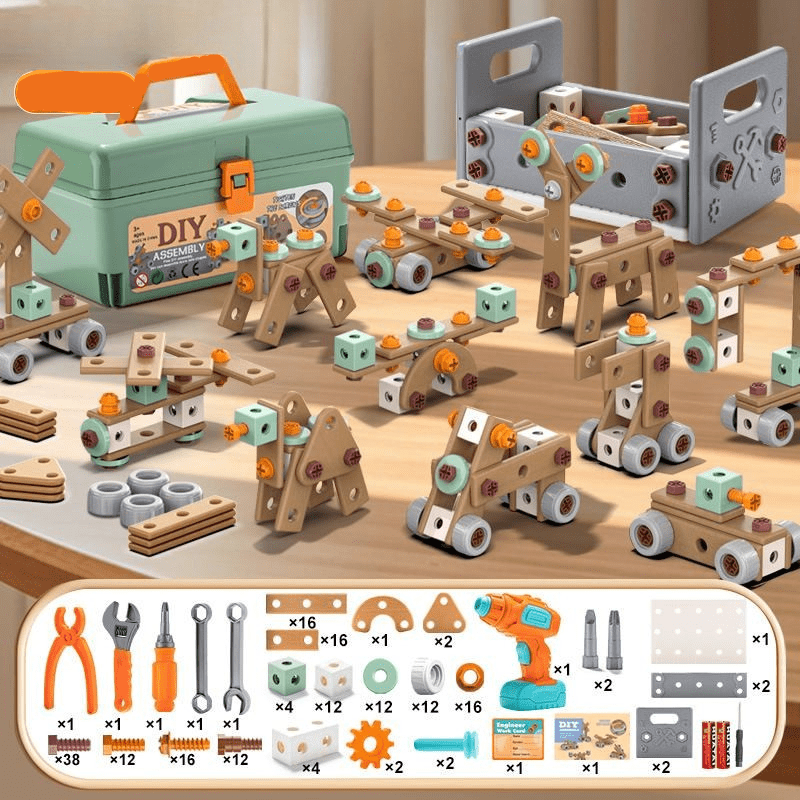 Imaginative Builder's Tool Kit for Ages 3 and Up